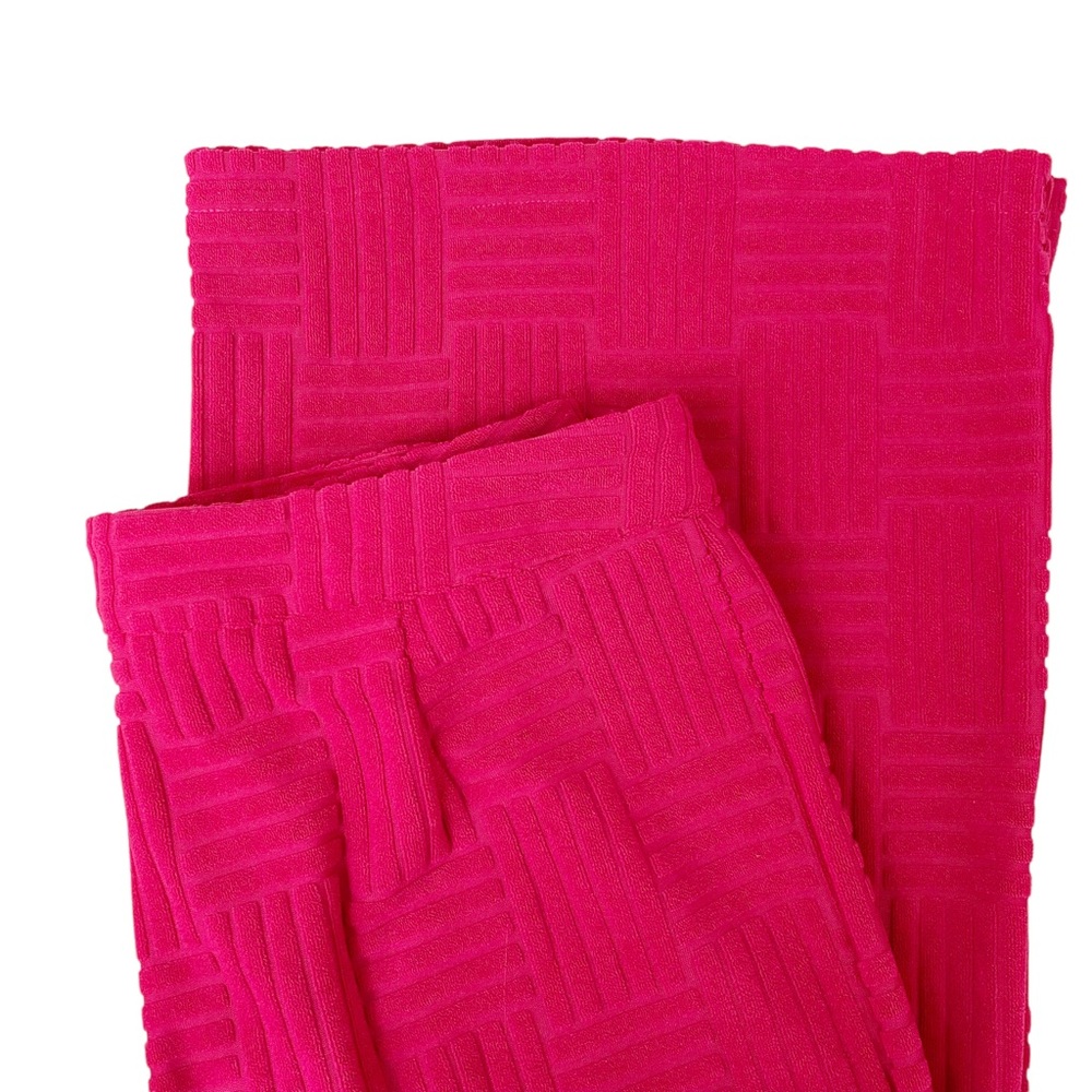 Cider Pink Wide Leg Pants